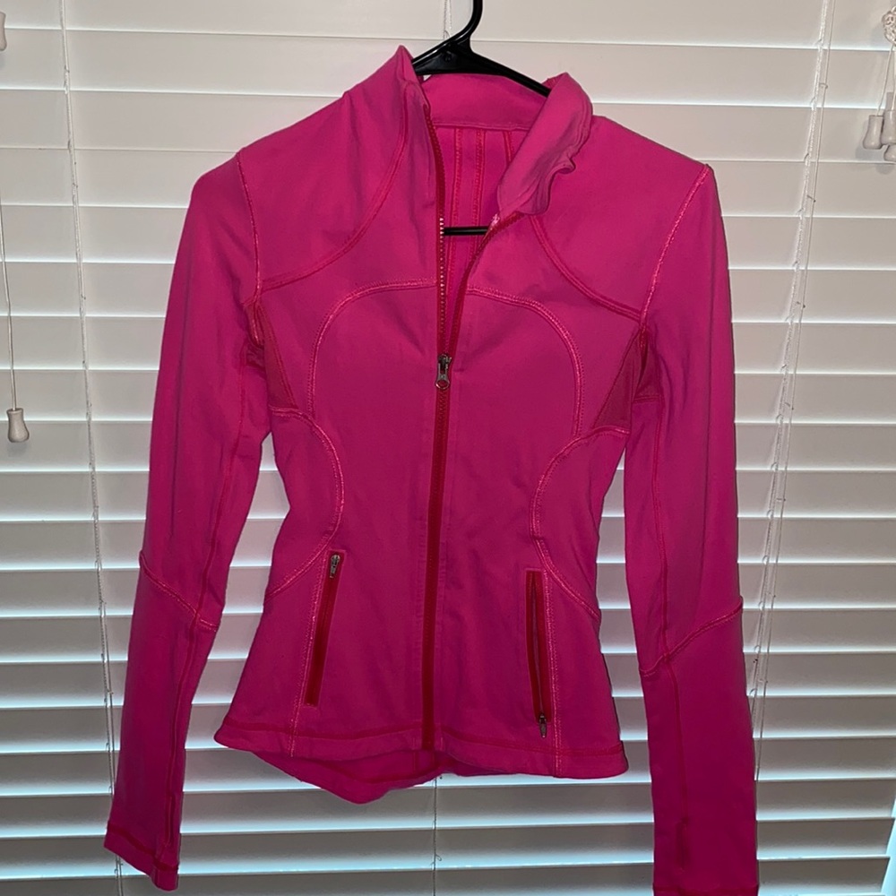 Pink Lululemon zip up
